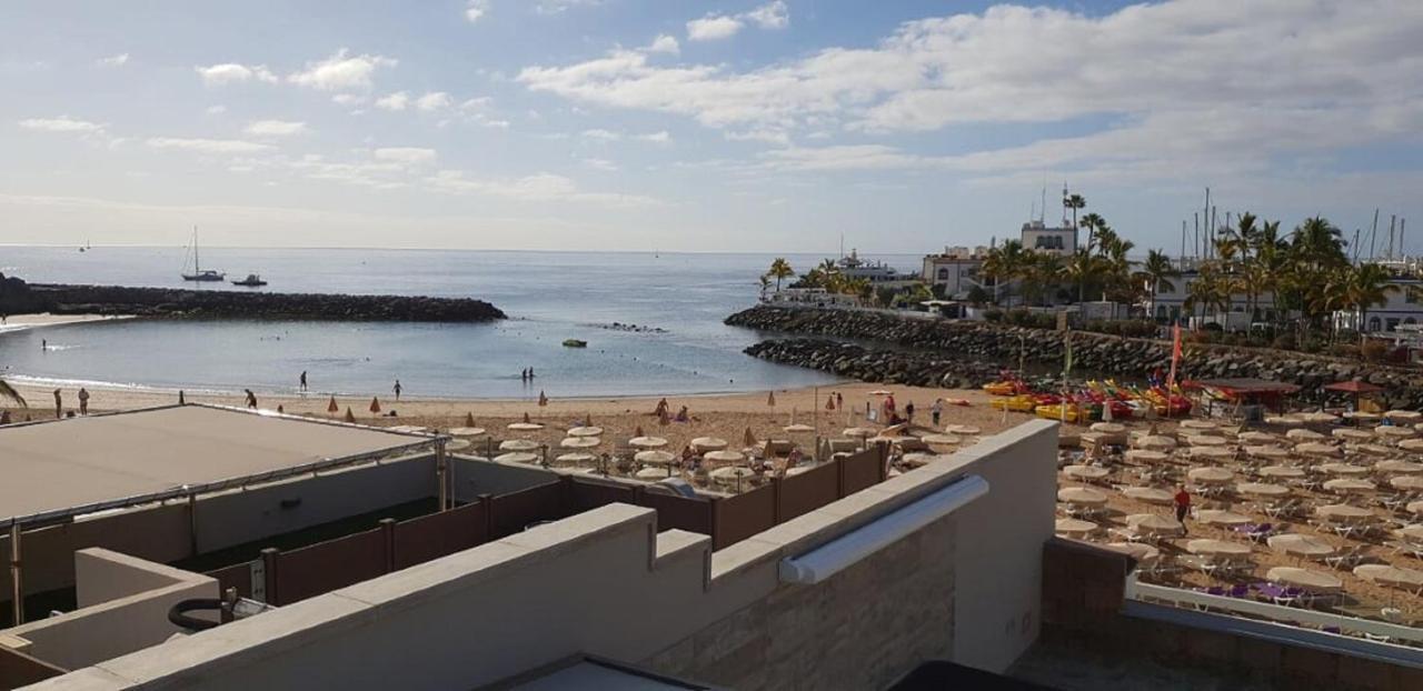 Beachfront Loft In Puerto De Mogan Exteriör bild