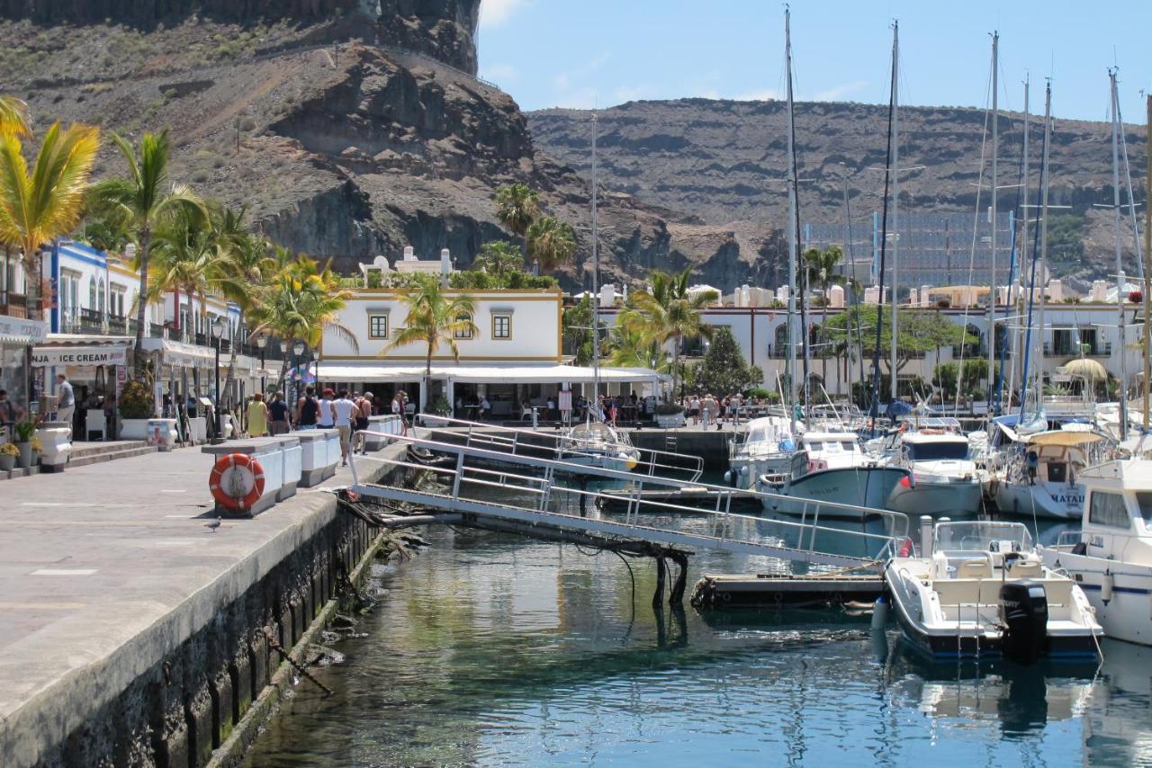 Beachfront Loft In Puerto De Mogan Exteriör bild