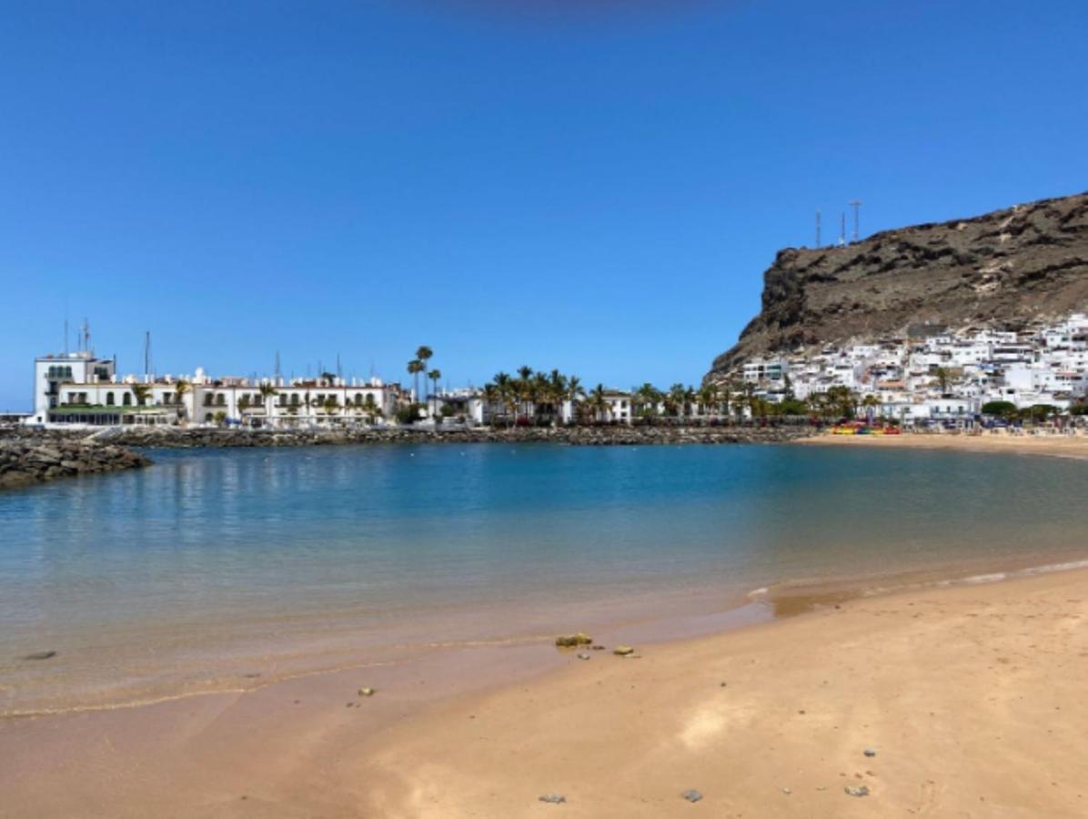 Beachfront Loft In Puerto De Mogan Exteriör bild