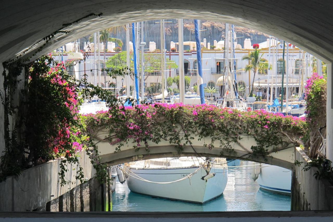 Beachfront Loft In Puerto De Mogan Exteriör bild